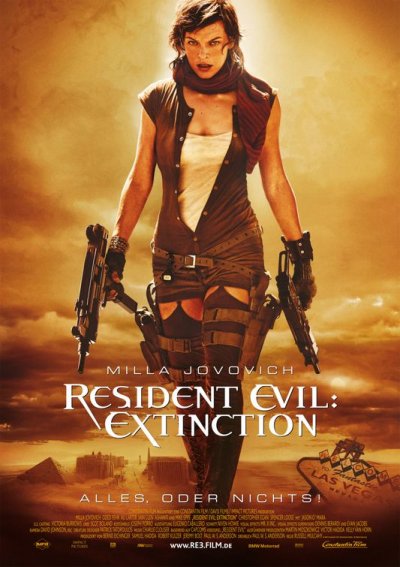 Resident Evil: Extinction poster - ผีชีวะ 3 สงครามสูญพันธ์ไวรัส โปสเตอร์