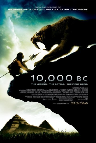 10,000 B.C. poster - บุกอาณาจักรโลก 10,000 ปี โปสเตอร์