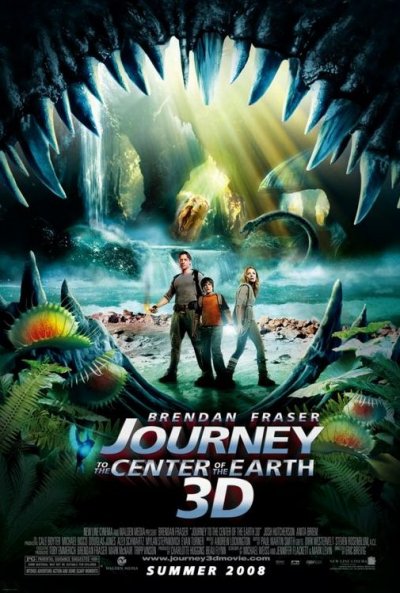 Journey to the Center of the Earth poster - ดิ่งทะลุสะดือโลก โปสเตอร์