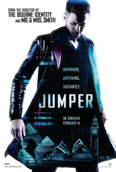 Jumper poster - จัมพ์เปอร์ ฅนโดดกระชากมิติ โปสเตอร์
