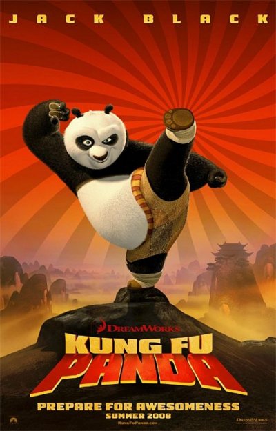 Kung Fu Panda poster - กังฟู แพนด้า จอมยุทธ์พลิกล็อค ช็อคยุทธภพ โปสเตอร์