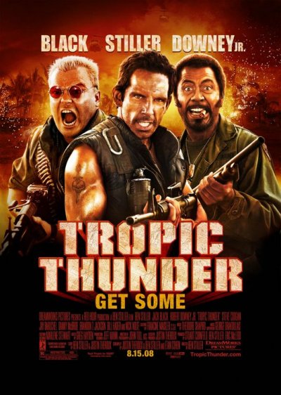 Tropic Thunder poster - ดาราประจัญบาน ท.ทหารจำเป็น โปสเตอร์