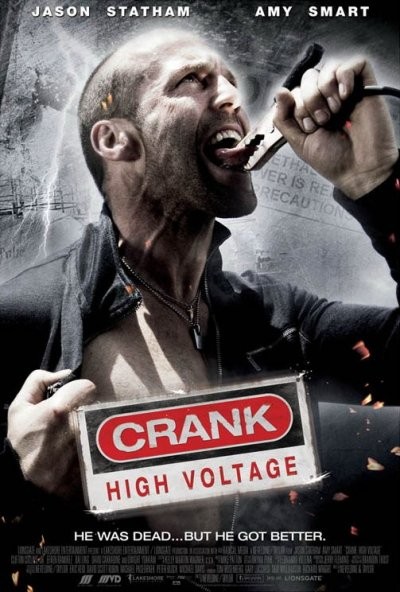 Crank: High Voltage poster - แครงก์ คนคลั่ง ไฟแรงสูง โปสเตอร์