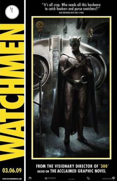 Watchmen poster - ศึกซูเปอร์ฮีโร่พันธุ์มหากาฬ โปสเตอร์