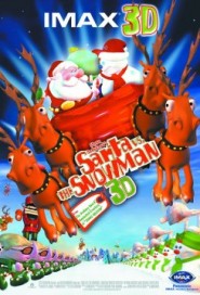 Santa vs. the Snowman 3D poster