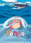 Ponyo on the Cliff by the Sea poster