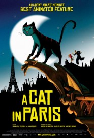 A Cat in Paris poster