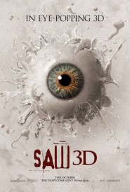 Saw 3D poster