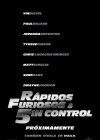 Fast & Furious 5 poster