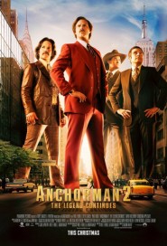 Anchorman 2: The Legend Continues poster