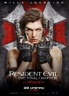 Resident Evil: The Final Chapter poster