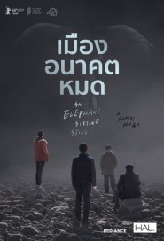 An Elephant Sitting Still poster