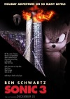 Sonic the Hedgehog 3 poster