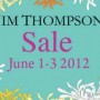 Jim Thompson Sale 2012