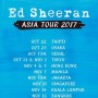 Ed Sheeran Asia Tour 2017