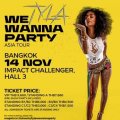 Tyla We Wanna Party Asia Tour in Bangkok