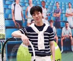 วอร์ ปรากฏตัวร่วมสร้างสีสันผลักดันวงการกีฬาเทนนิส