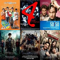สรุปอันดับภาพยนตร์จากสถิติของสยามโซน.คอม ปี 2554