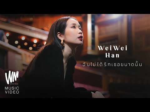 เนื้อเพลง ฉันไม่ได้รักเธอขนาดนั้น | เหวยเหวย ปภัสสร ฮัน WeiWei Han | เพลงไทย