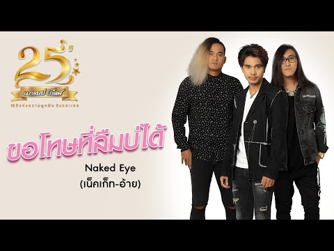 เนื้อเพลง ขอโทษที่ลืมบ่ได้ | เน็คเก็ท-อ้าย Naked Eye | เพลงไทย